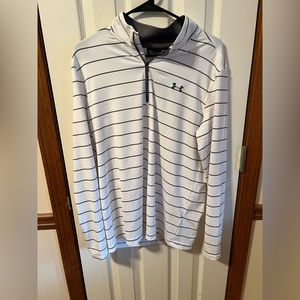 Under armour long sleeve zip up like new